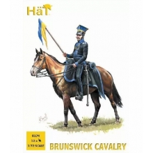 HAT 8174 1:72 NAPOLEONIC BRUNSWICK CAVALRY ( 12 MTD )