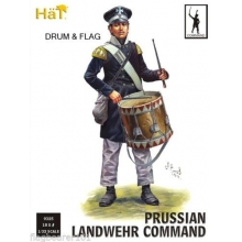 HAT 9325 1:32 NAPOLEONIC PRUSSIAN LANDWEHR COMMAND ( 18 )