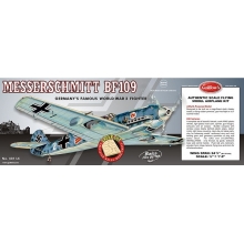 GUILLOW 401 ME BF 109 RUBBER GAS