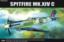 ACADEMY 12484 SPITFIRE MK XIV C 1:72