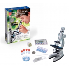 EDUTOYS MS 007 MICROSCOPIO 100X 750X WITH LIGHT AND PROJECTOR