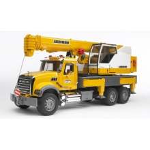 BRUDER 02818 MACK GRANITE LIEBHERR