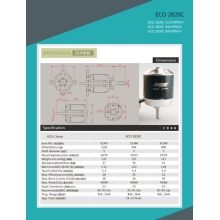 DUALSKY MOTOR BRUSHLESS ECO 2820C 800KV 450W