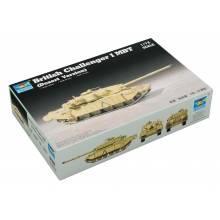 TRUMPETER 07105 1:72 BRITISH CHALLENGER I MAIN BATTLE TANK DESERT VERSION