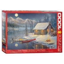 EUROGRAPHICS 6000-0608 TIMM COZY CHRISTMAS PUZZLE 1000 PIEZAS