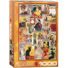 EUROGRAPHICS 6000-0935 THEATER & OPERA VINTAGE ART PUZZLE 1000 PIEZAS