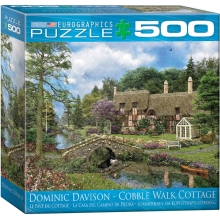 EUROGRAPHICS 8500-0457 COBBLE WALK COTTAGE PUZZLE 500 PIEZAS