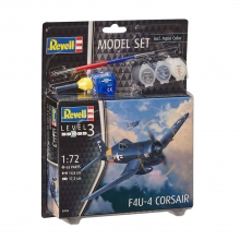 REVELL 63955 MODEL SET F4U 4 CORSAIR 1:72