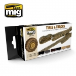 AMMO MIG JIMENEZ AMIG7105 TIRES AND TRACKS