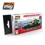 AMMO MIG JIMENEZ AMIG7109 MODERN RUSSIAN CAMO COLORS