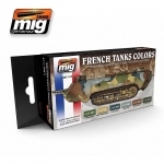 AMMO MIG JIMENEZ AMIG7110 I WW & II WW FRENCH CAMOUFLAGE