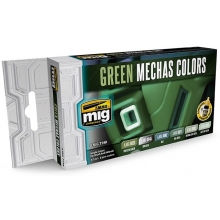 AMMO MIG JIMENEZ AMIG7149 GREEN MECHA COLORS