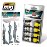 AMMO MIG JIMENEZ AMIG7202 USAF SET 1 GREY MODERN JETS