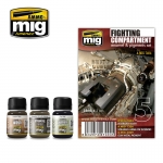 AMMO MIG JIMENEZ AMIG7404 FIGHT COMPARTMENT SET