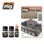 AMMO MIG JIMENEZ AMIG7407 PANZER GREY SET