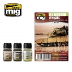 AMMO MIG JIMENEZ AMIG7410 US MODERN VEHICLES SET