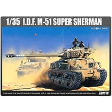 ACADEMY 13254 IDF M 51 SUPER SHERMAN 1:35