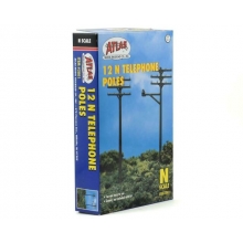 ATLAS 2801 12 TELEPHONE POLES N