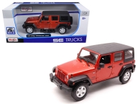 MAISTO 31268 1:24 SE TRUCKS 2015 JEEP WRANGLER UNLIMITED