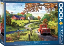 EUROGRAPHICS 6000-0968 DAVISON THE COUNTRY DRIVE PUZZLE 1000 PIEZAS