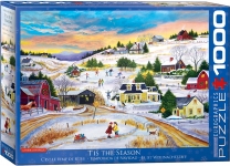 EUROGRAPHICS 6000-5334 BOURQUE T IS THE SEASON PUZZLE 1000 PIEZAS