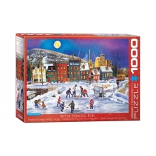 EUROGRAPHICS 6000-5335 BOURQUE AFTER SCHOOL FUN PUZZLE 1000 PIEZAS