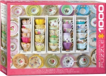 EUROGRAPHICS 6000-5342 TEA CUPS BOXES PUZZLE 1000 PIEZAS