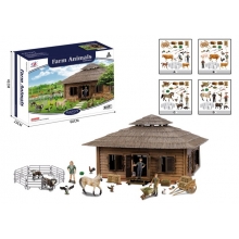 WORLD-OF-ANIMALS Q9899-ZJ61 HAPPY FARMER PLAY SET SURTIDO