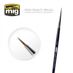 AMMO MIG JIMENEZ AMIG8601 2/0 PREMIUM MARTA KOLINSKY ROUND BRUSH