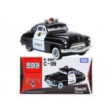 TOMICA C09 PIXAR CARS SHERIFF TOMICA C 09 DIECAST MODELCAR