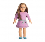 MATTEL FFW08 MUÑECA COMO YO PIEL CLARA, CABELLO CARAMELO, OJOS AZULES