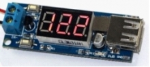 ZMXR 2 IN 1 4.5V 40V VOLTMETER + 5V USB CHARGER STEP DOWN POWER MODULE