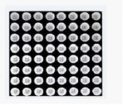 ZMXR DOT-MATRIX 8 * 8 LED LIGHT DISPLAY 3.75MM RED