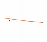 DUBRO 2353 ANTENNA TUBE W CAP, NEON ORANGE ( 1 PC PER PACKAGE )