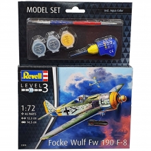 REVELL 63898 MODEL SET FOCKE WULF FW190 F 8 1:72