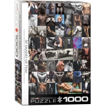 EUROGRAPHICS 6000-5490 50 SHADES OF HIM PUZZLE 1000 PIEZAS