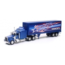 NEWRAY 12323 1:32 KENWORTH W900 PATRIOTIC TRUCK