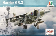 ITALERI 1401 HARRIER GR 3 MALVINAS