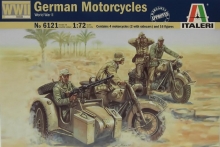 ITALERI 6121 WWII GERMAN MOTORCYCLES