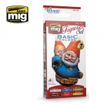 AMMO MIG JIMENEZ AMIG7027 BASIC COLORS FOR FIGURES