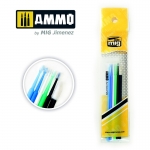 AMMO MIG JIMENEZ AMIG8570 SNIPERBRUSH COLLECTION SET ( 7 DIFFERENT TYPES )