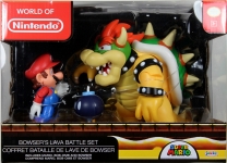 JAKKS PACIFIC 64512 NINTENDO MARIO VS BOWSER SET DIORAMA SET