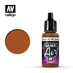 VALLEJO 72758 GAME AIR 758-17ML BRASSY BRASS BRONCE PULIDO