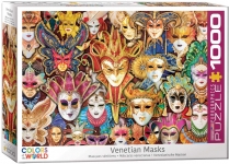 EUROGRAPHICS 6000-5534 VENETIAN MASKS PUZZLE 1000 PIEZAS