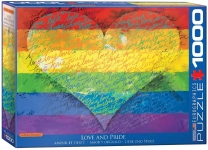 EUROGRAPHICS 6000-5542 LOVE & PRIDE ! PUZZLE 1000 PIEZAS