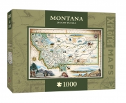 MASTERPIECES 71708 MONTANA MAP PUZZLE 1000 PIEZAS