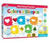 MASTERPIECES 11949 COLORS SHAPE MATCHING PUZZLE