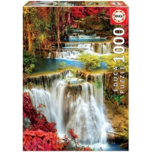 EDUCA 18461 PUZZLE 1000 PIEZAS CATARATA EN EL BOSQUE