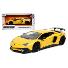 JADA 32258 1:24 HYPERSPEC LAMBORGHINI AVENTADOR SV LAMBO YELLOW