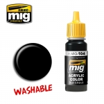 AMMO MIG JIMENEZ AMIG0104 WASHABLE BLACK